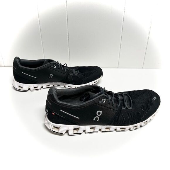 On Running Cloud Men’s Black Shoes Size 11.5 - Picture 3 of 9